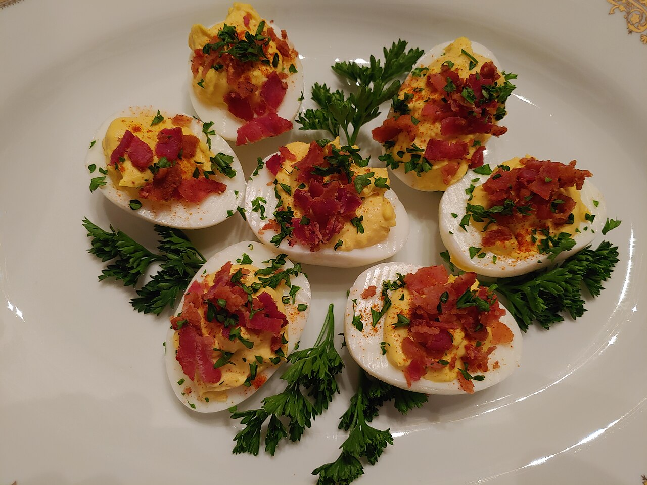 Bacon Deviled Eggs