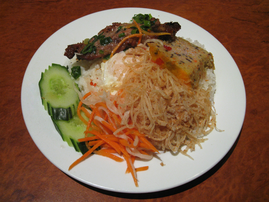 Com Tam (Broken Rice with Grilled Pork Chop)