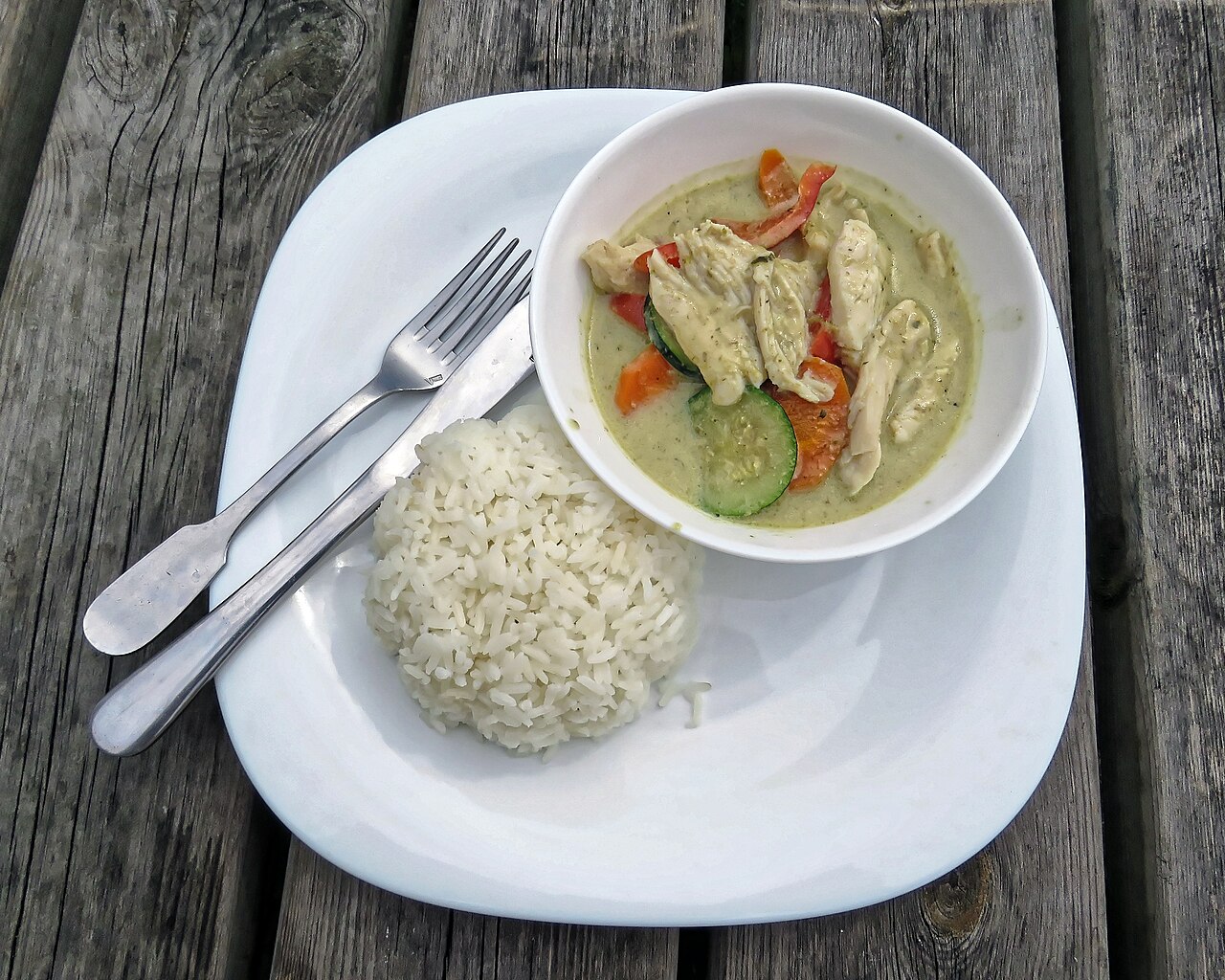 Green Curry with Chicken