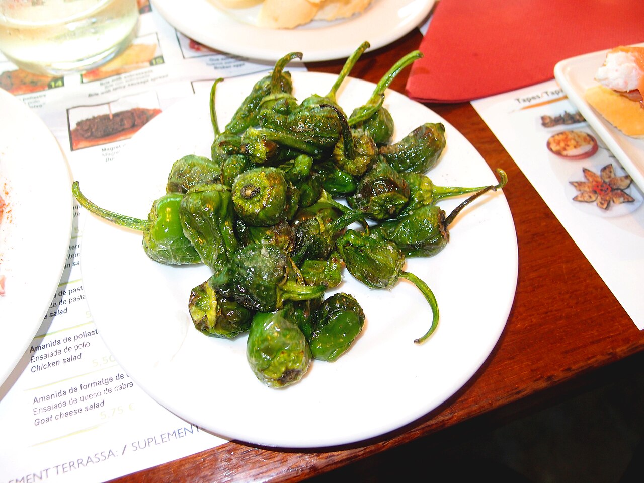 Pimientos de Padrón