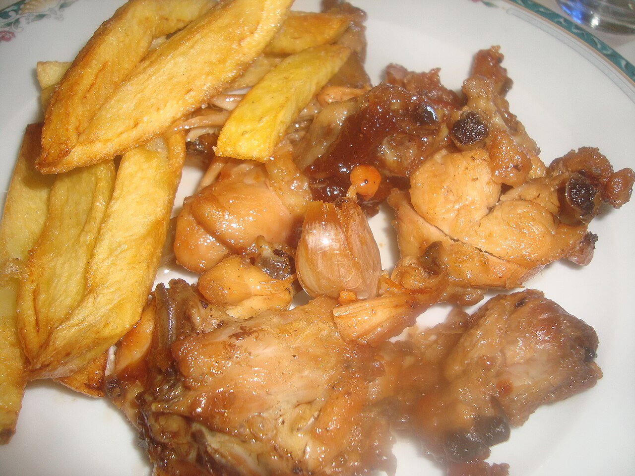 Pollo al Ajillo