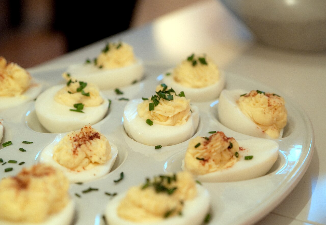 Smoked Deviled Eggs