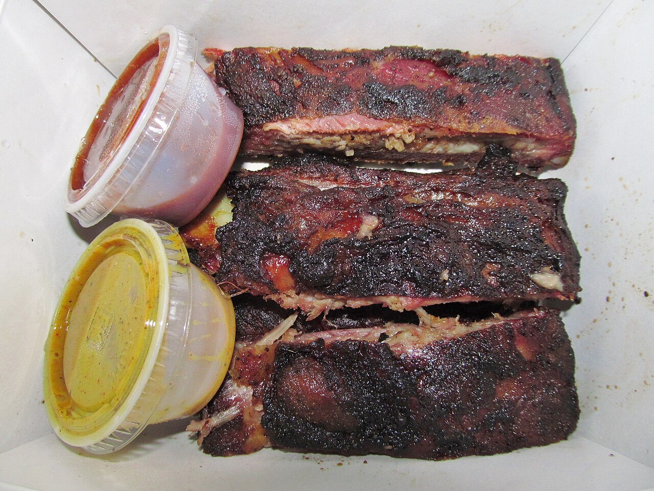 Smoked St. Louis Spare Ribs